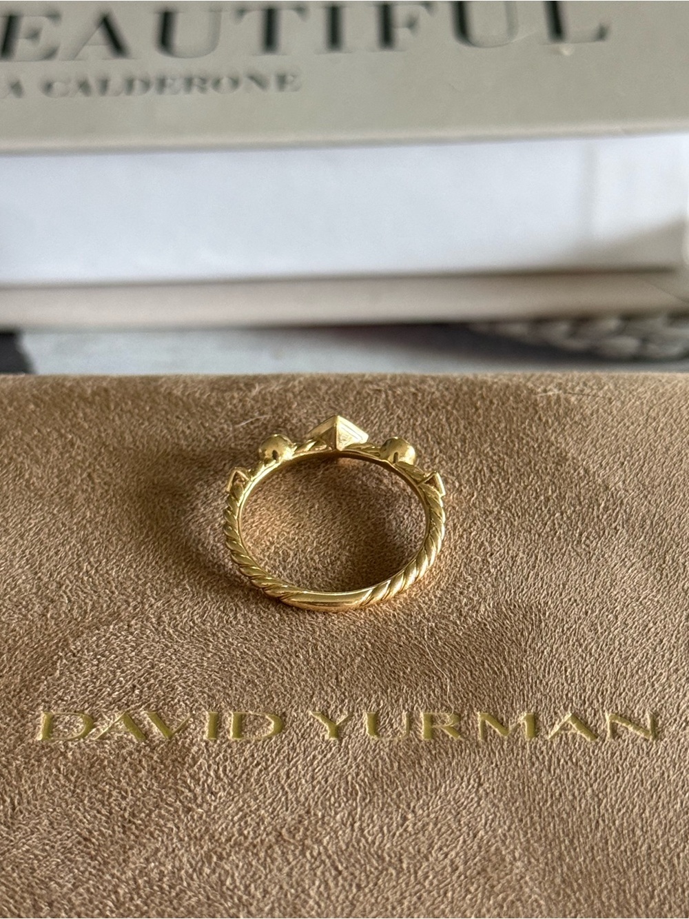 NWOT David Yurman Cable Band Ring - Picture 2 of 7